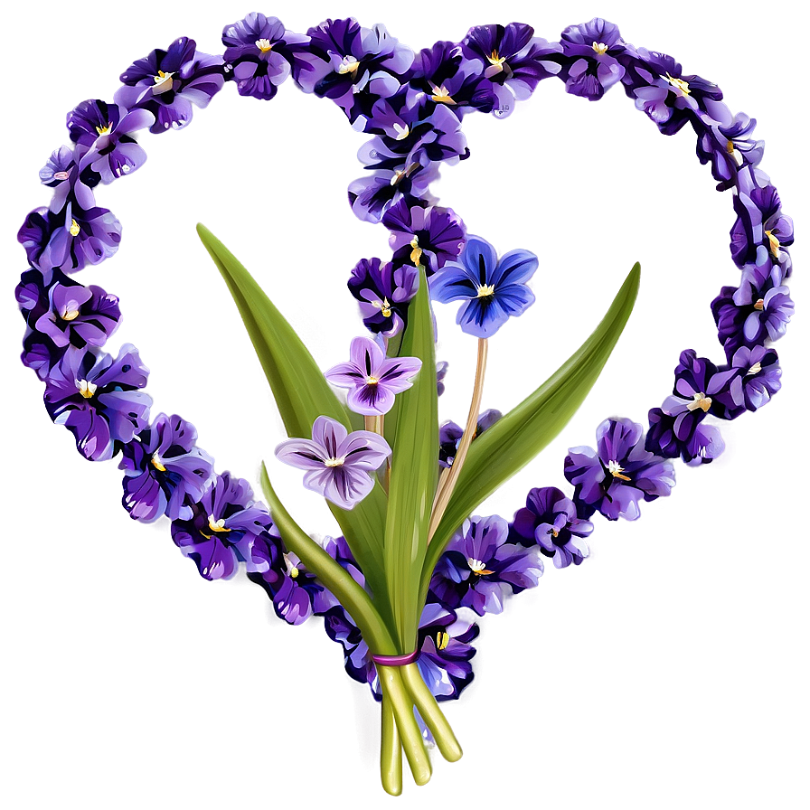 Violet Bouquet Png 98 PNG image