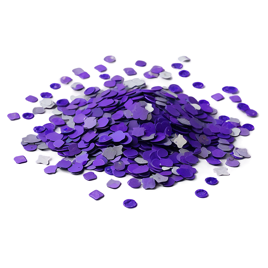 Violet Confetti Png 04292024 PNG image