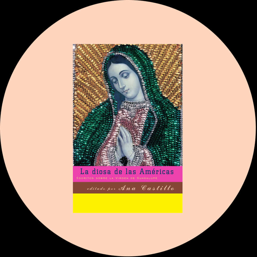 Virgen De Guadalupe Book Cover PNG image