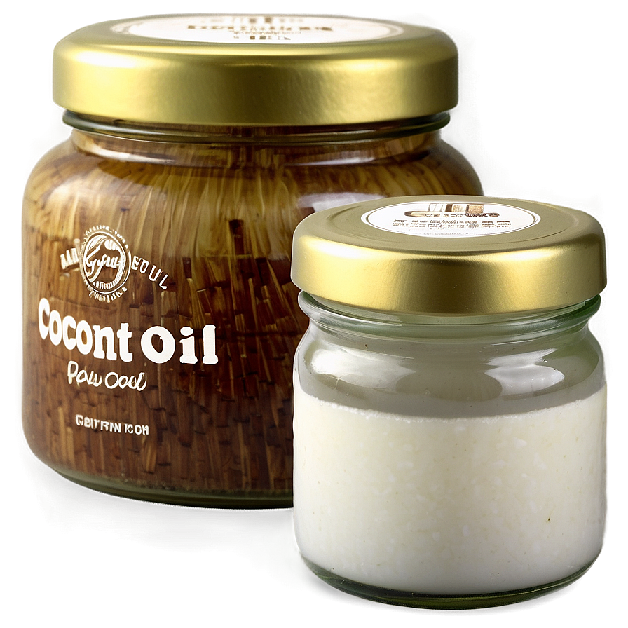 Virgin Coconut Oil Jar Png 57 PNG image