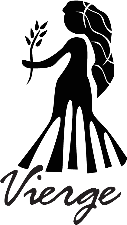 Virgo Zodiac Sign Silhouette PNG image