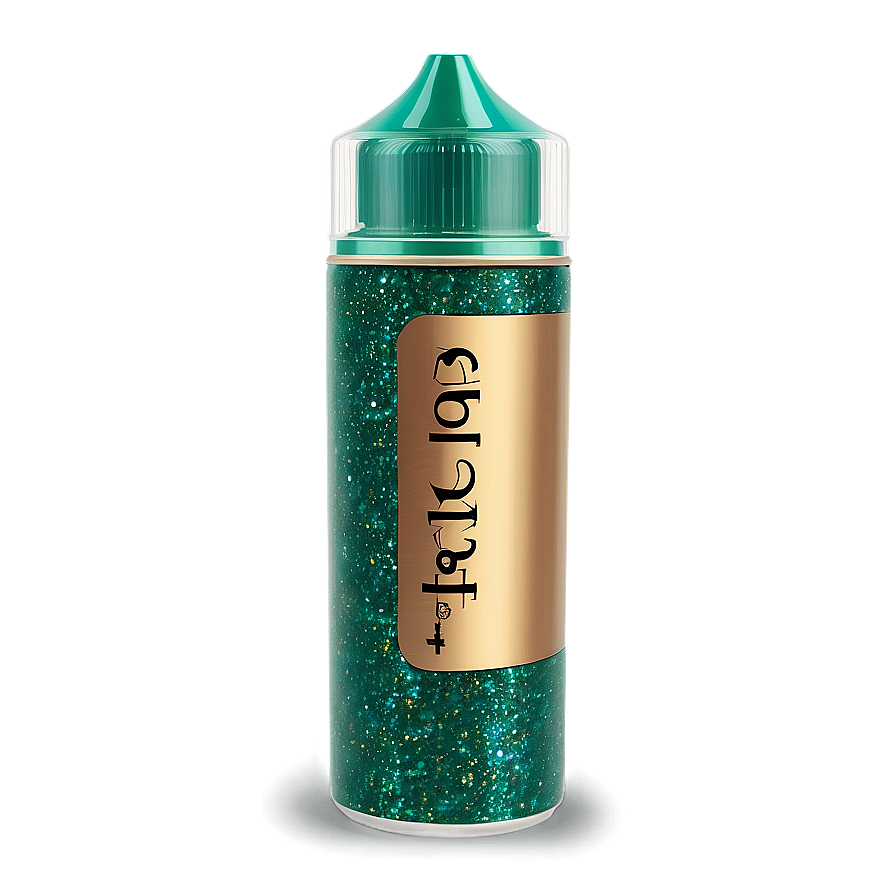 Viridian Green Glitter Spray Png Ikm10 PNG image