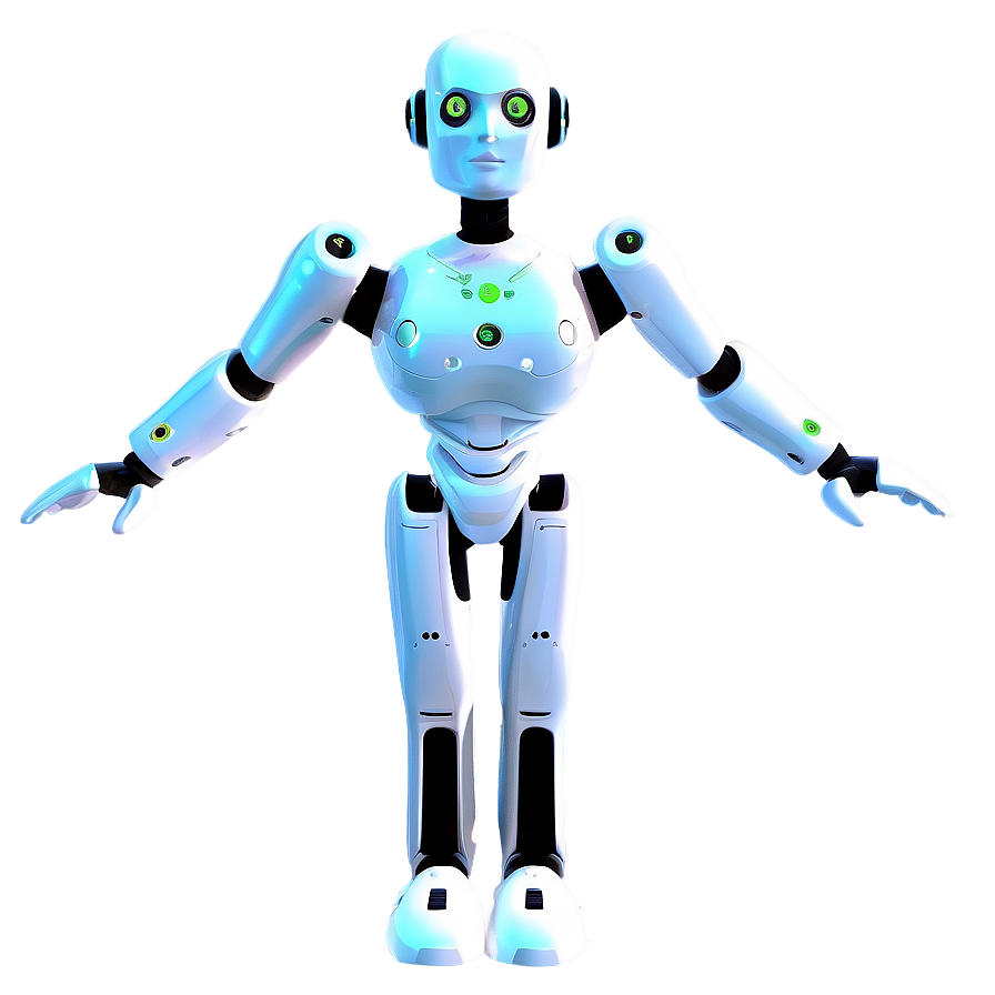 Virtual Helper Robot Png 06122024 PNG image