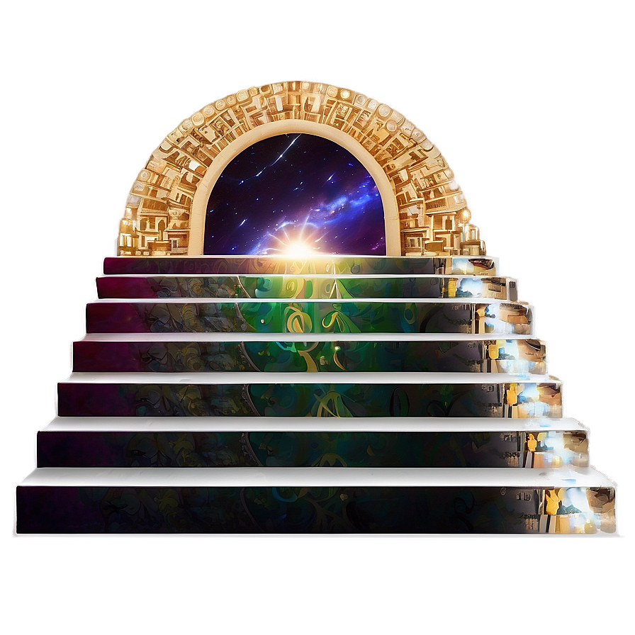 Visionary Stairway To Heaven Png Xes PNG image