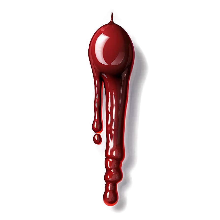 Vital Crimson: Blood Dripping Png Bum PNG image