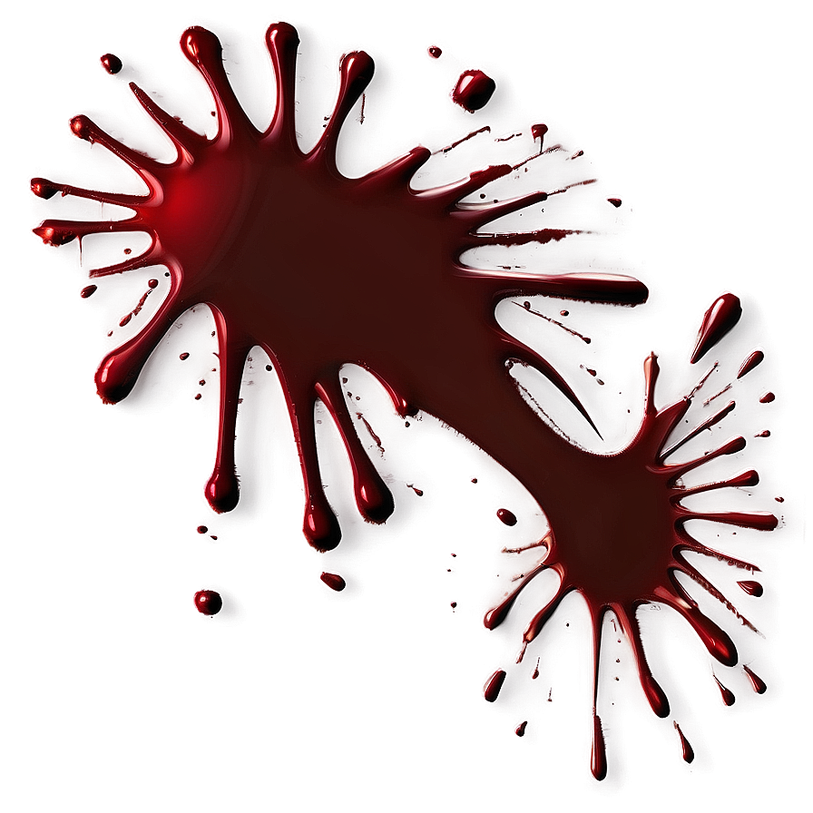 Vital Stains: Blood Splat Vector Png 04302024 PNG image