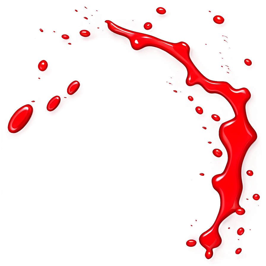 Vital Stains: Blood Splat Vector Png Fbc PNG image