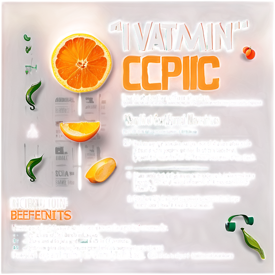 Vitamin C Benefits Infographic Png Agt PNG image