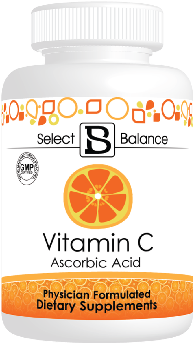 Vitamin C Supplement Bottle PNG image