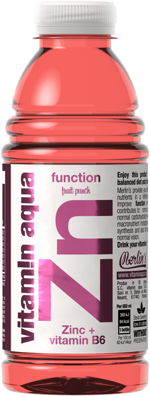 Vitamin Enhanced Fruit Punch Drink PNG image