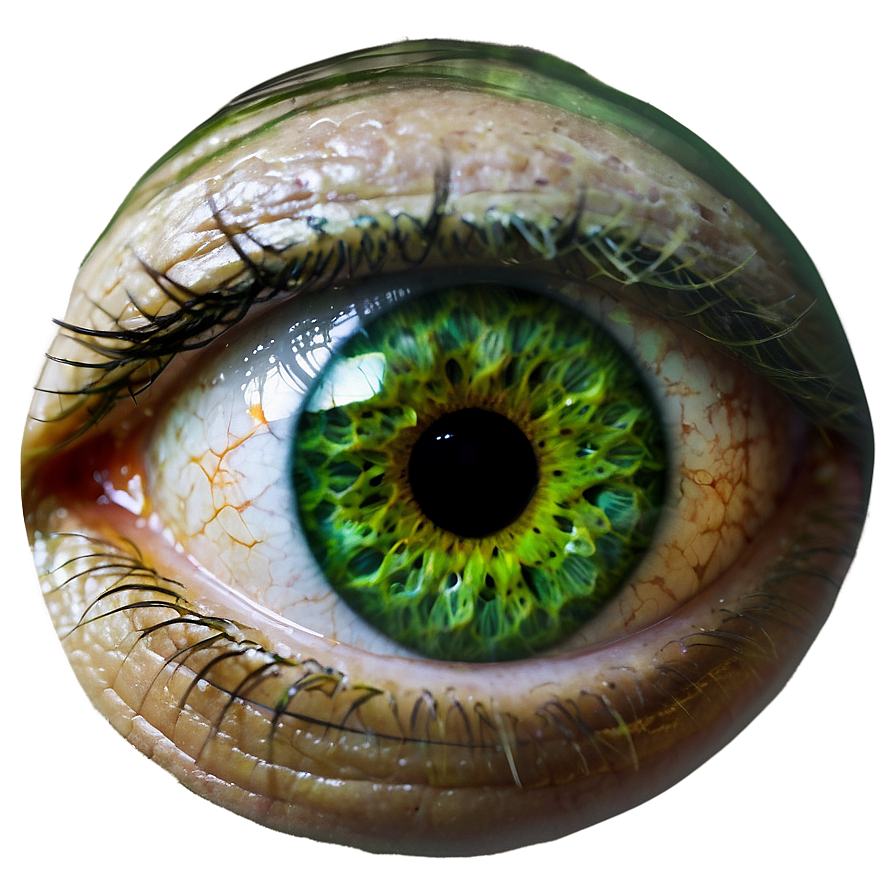 Vivid Green Human Eye Png 06262024 PNG image