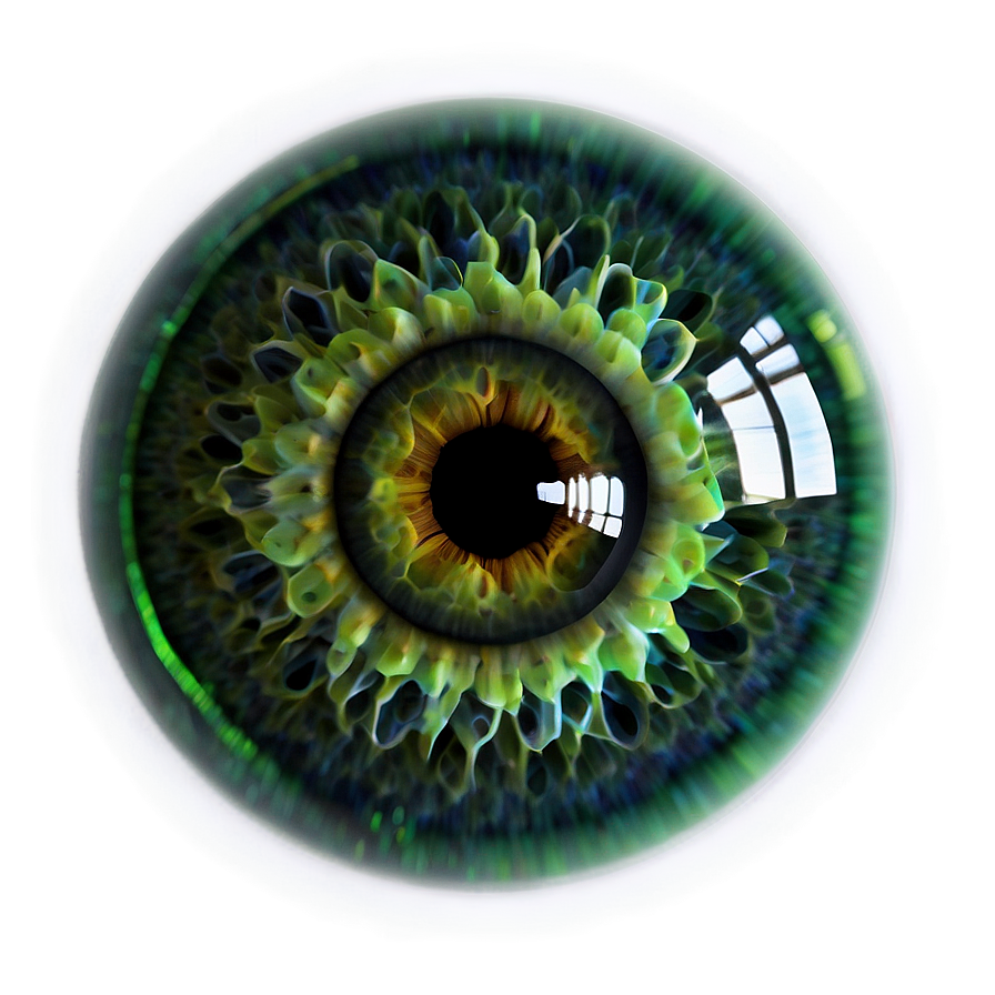 Vivid Green Human Eye Png 06262024 PNG image