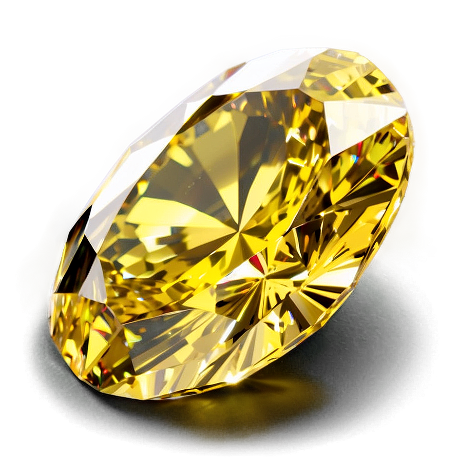 Vivid Yellow Diamond Picture Png 06292024 PNG image