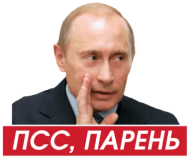 Vladimir Putin Gesture Meme PNG image