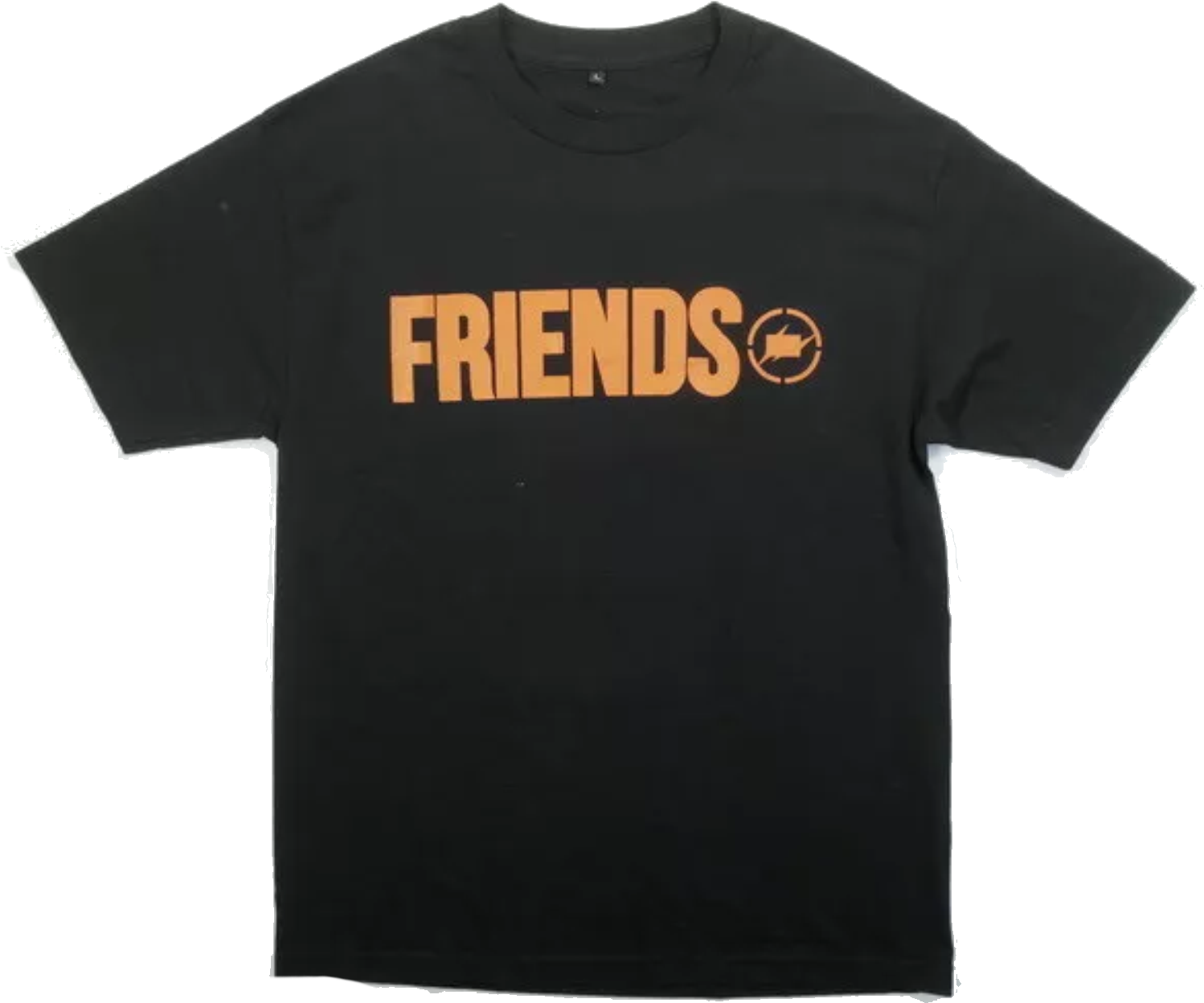 Vlone Friends T Shirt Black PNG image