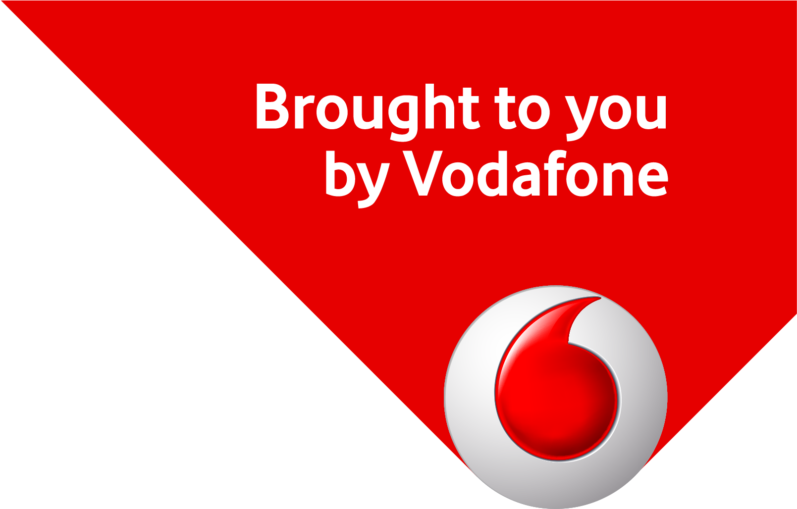 Vodafone Branding Advertisement PNG image
