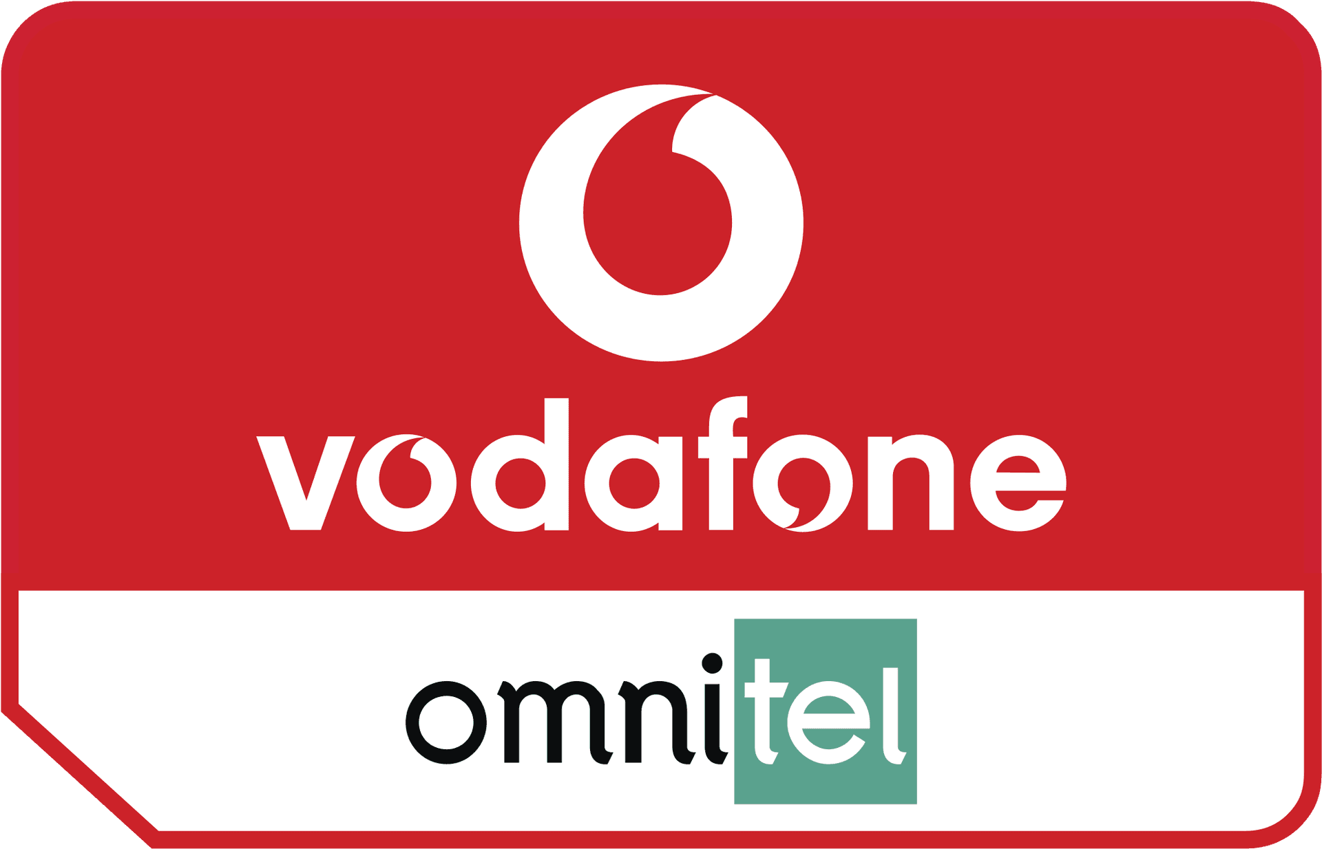 Vodafone Omnitel Branding PNG image