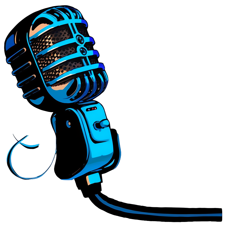 Voice-over Podcast Microphone Png 06122024 PNG image