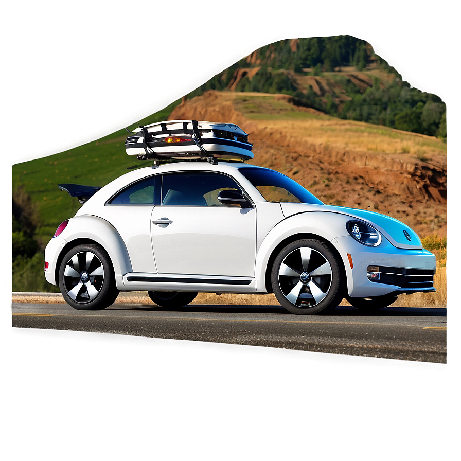 Volkswagen Beetle Road Trip Ready Png 28 PNG image