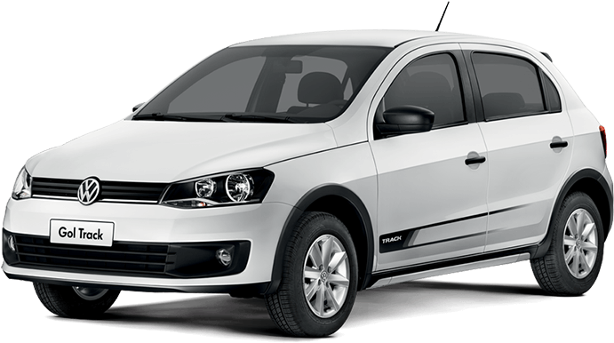 Volkswagen Gol Track Side View PNG image