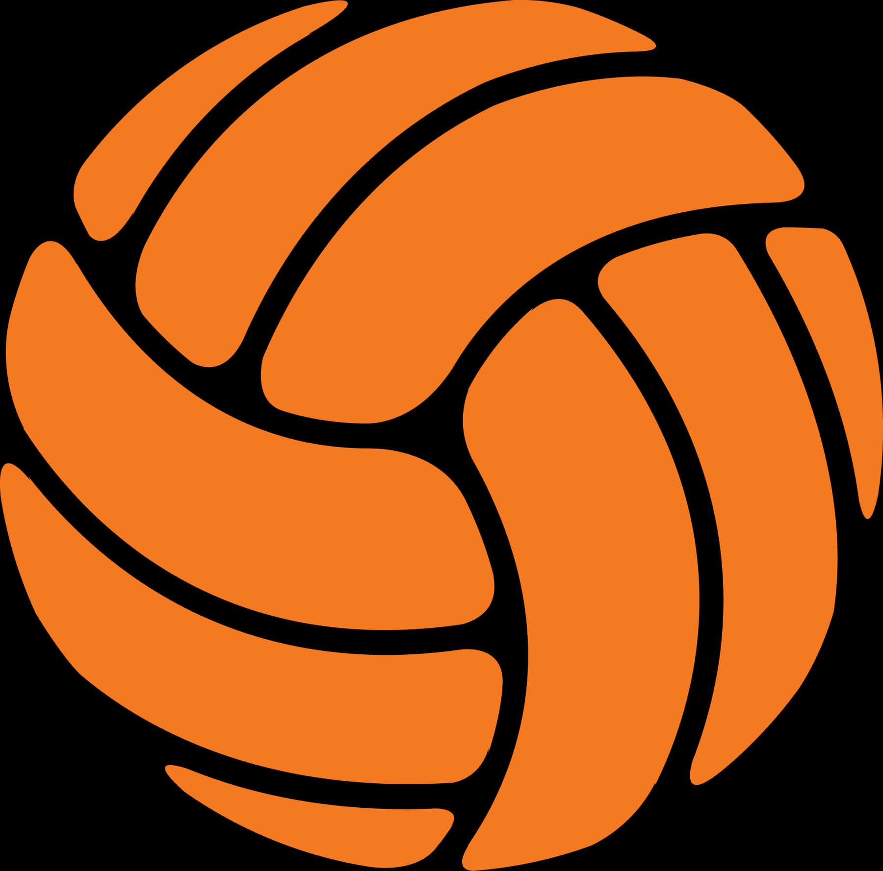 Volleyball Icon Graphic PNG image