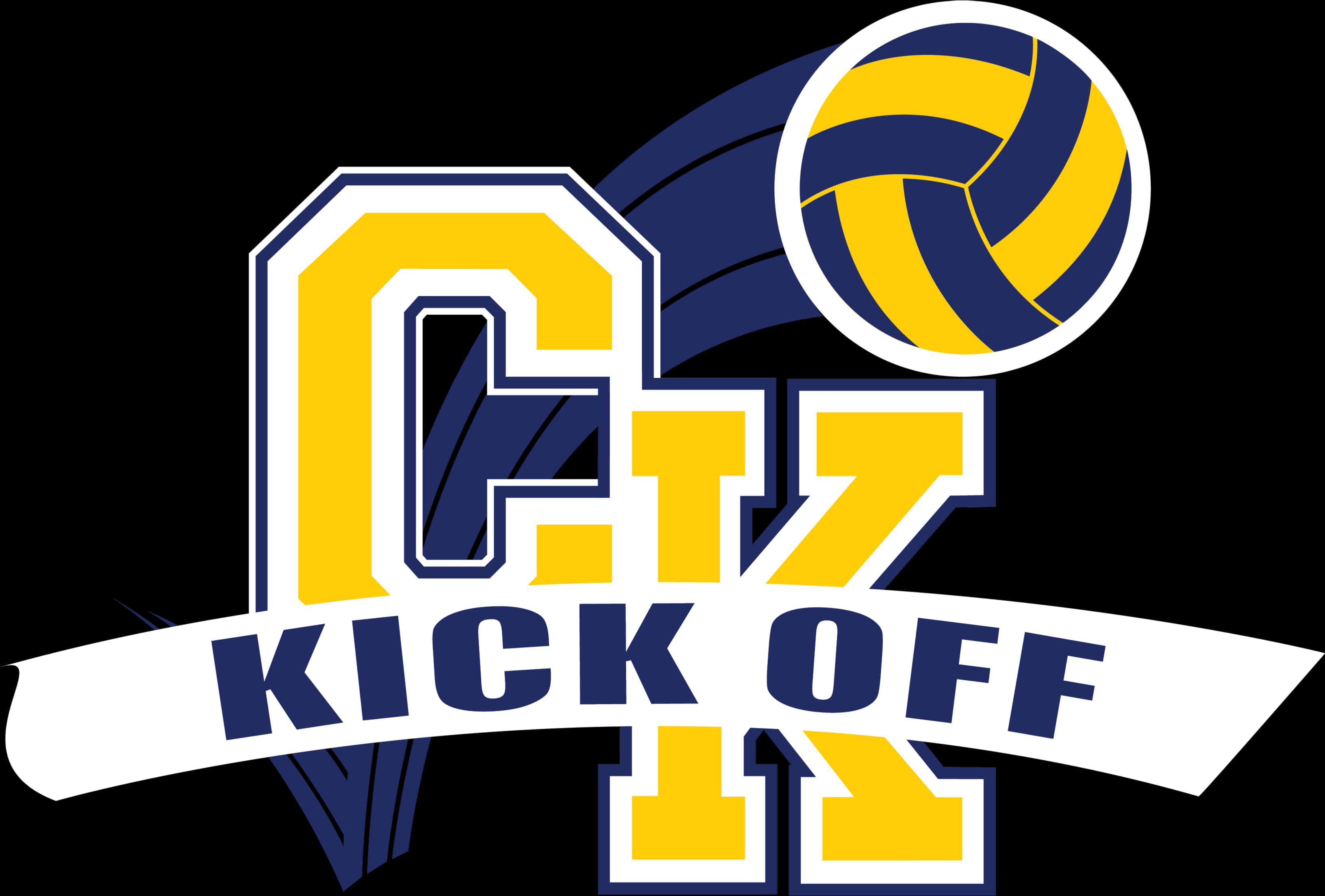 Volleyball Kickoff Event Logo PNG image