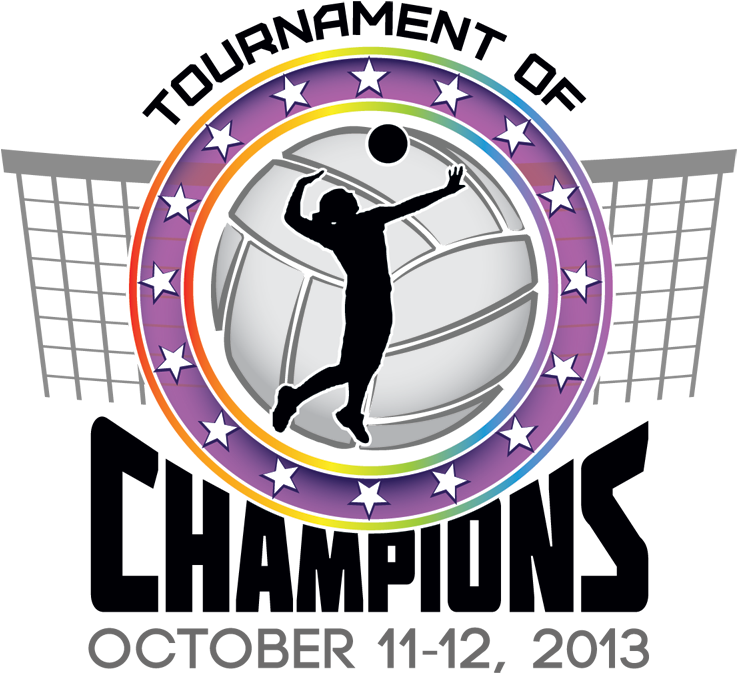 Volleyball Tournament Champions Logo2013 PNG image