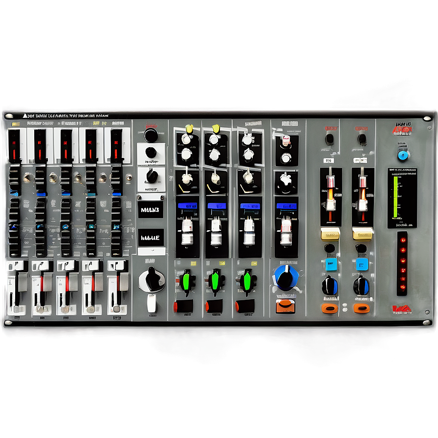 Volume Mixer Panel Png 50 PNG image