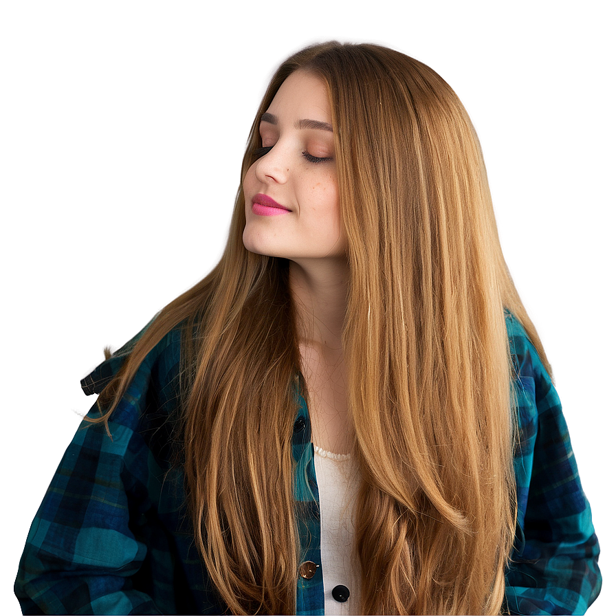 Voluminous Long Hair Png 05242024 PNG image