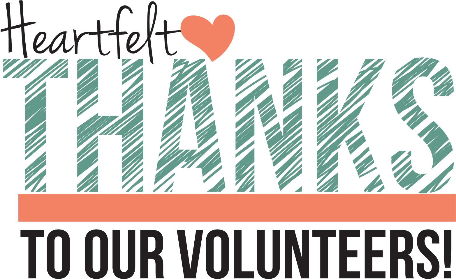 Volunteer Appreciation Graphic PNG image