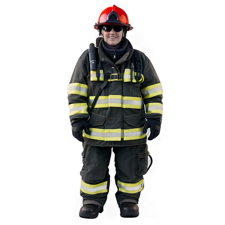 Volunteer Firefighter Png 06122024 PNG image