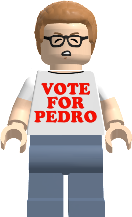 Vote For Pedro Lego Figure.png PNG image