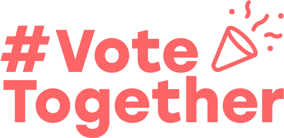 Vote Together Campaign Logo PNG image