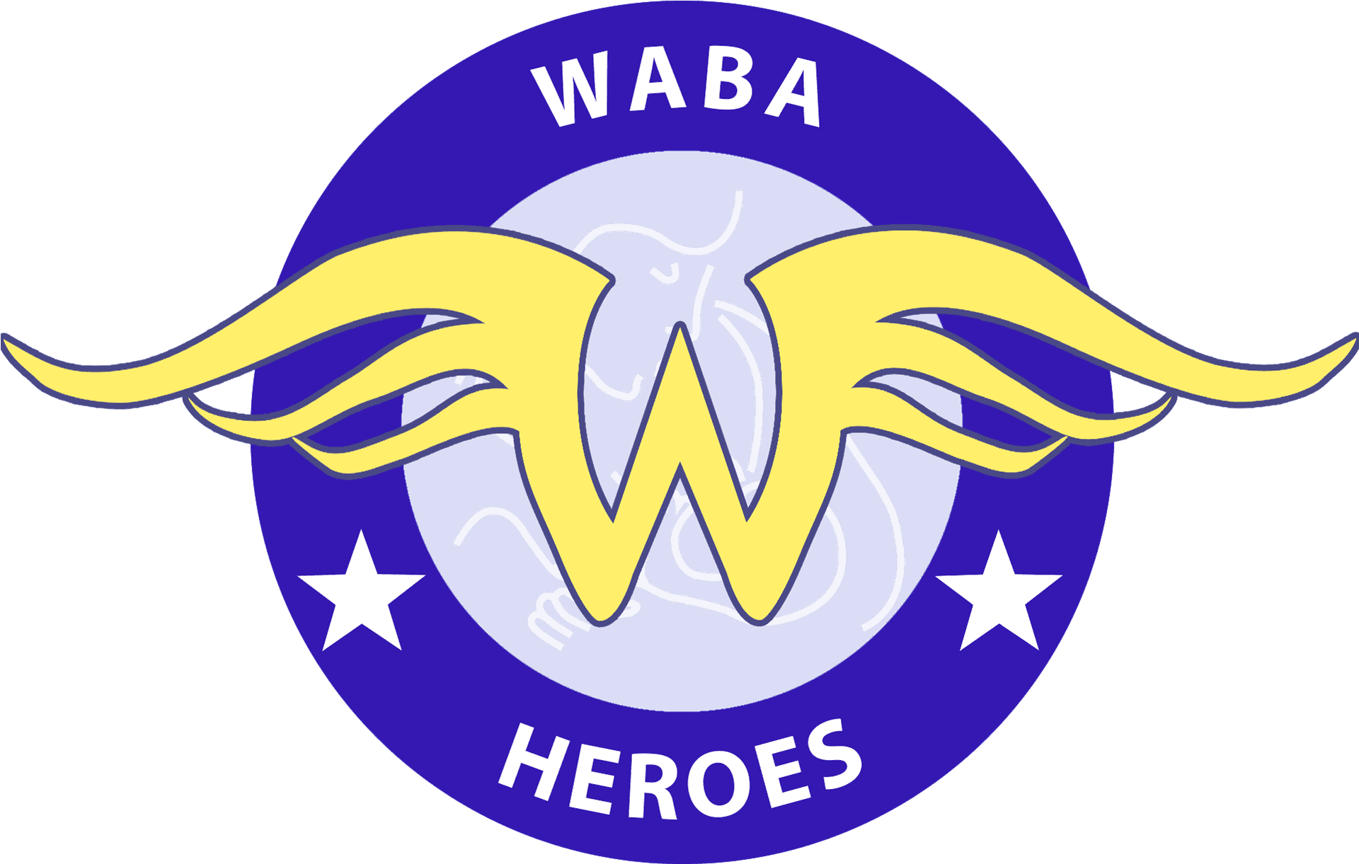 W A B A Heroes Logo PNG image