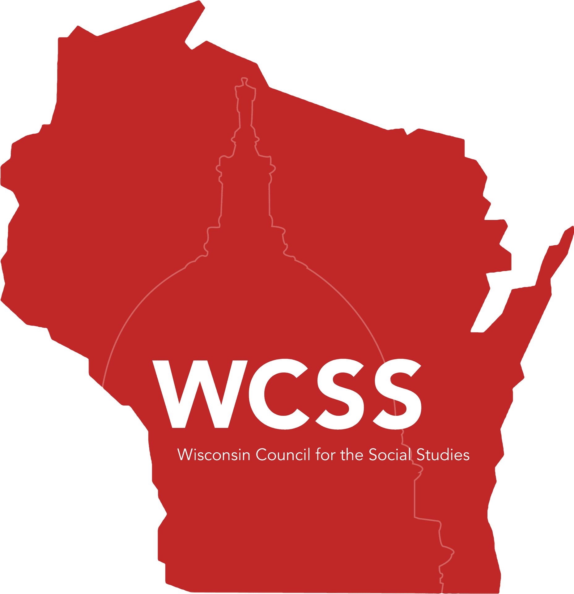 W C S S Wisconsin Map Logo PNG image