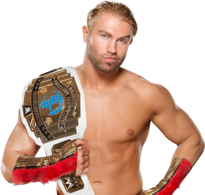 W W E Championwith Intercontinental Belt PNG image