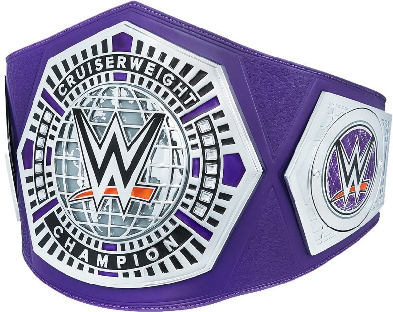 W W E Cruiserweight Championship Belt PNG image