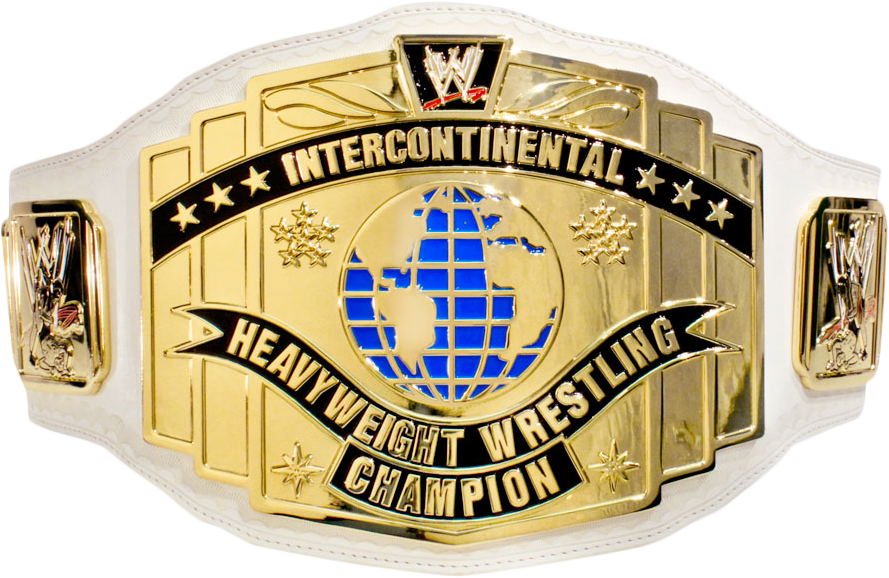 W W E Intercontinental Championship Belt PNG image