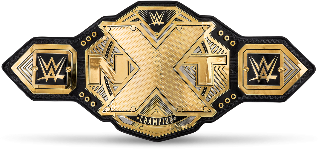 W W E N X T Championship Belt PNG image