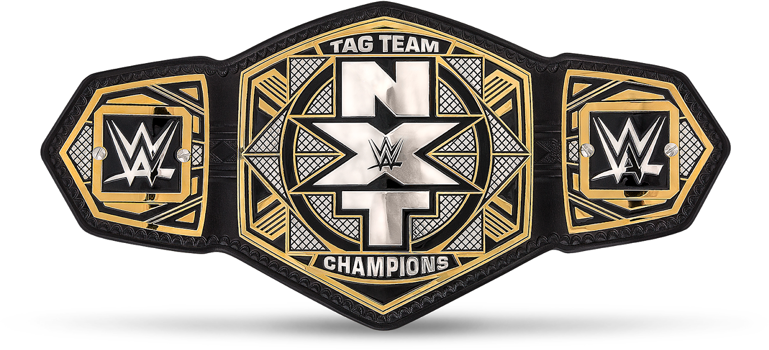 W W E N X T Tag Team Championship Belt PNG image