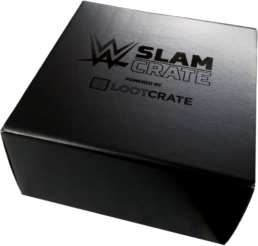 W W E Slam Crate Powered By Loot Crate PNG image