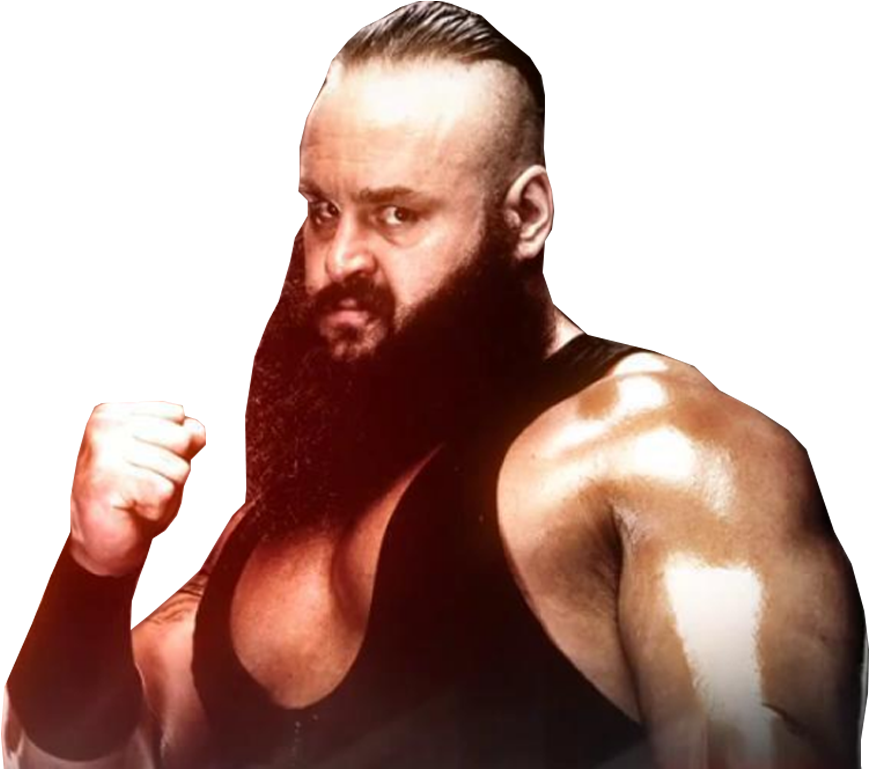 W W E_ Wrestler_ Beard_ Fist_ Pose PNG image