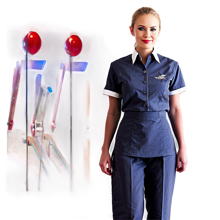 Waitress In Uniform Png Ert87 PNG image