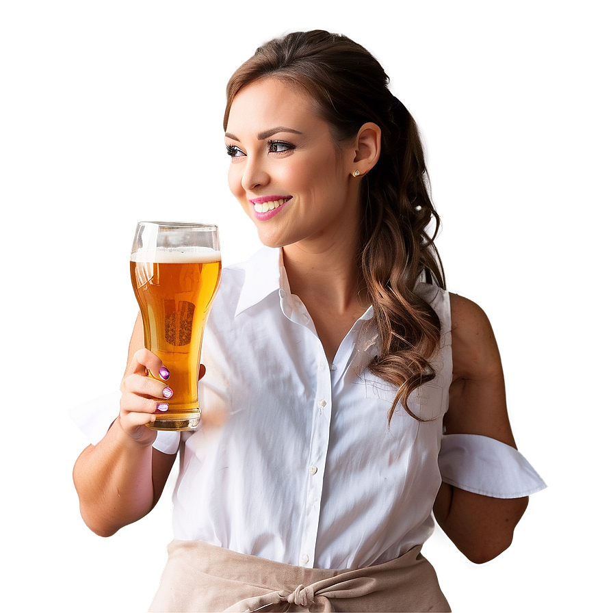 Waitress With Beer Png Gye57 PNG image