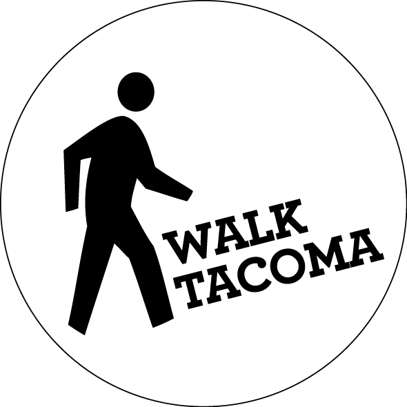 Walk Tacoma Sign Silhouette PNG image