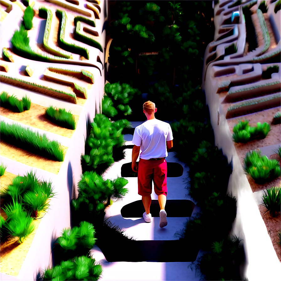 Walking In A Maze Png 82 PNG image