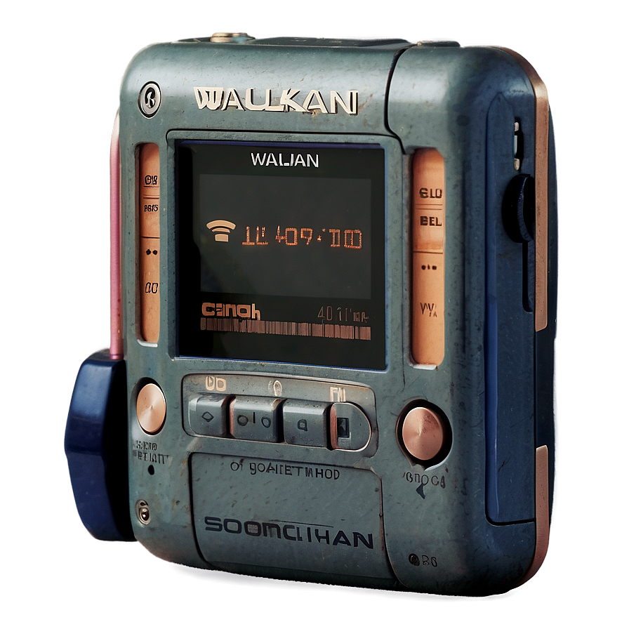 Walkman From The 90s Png Vge78 PNG image