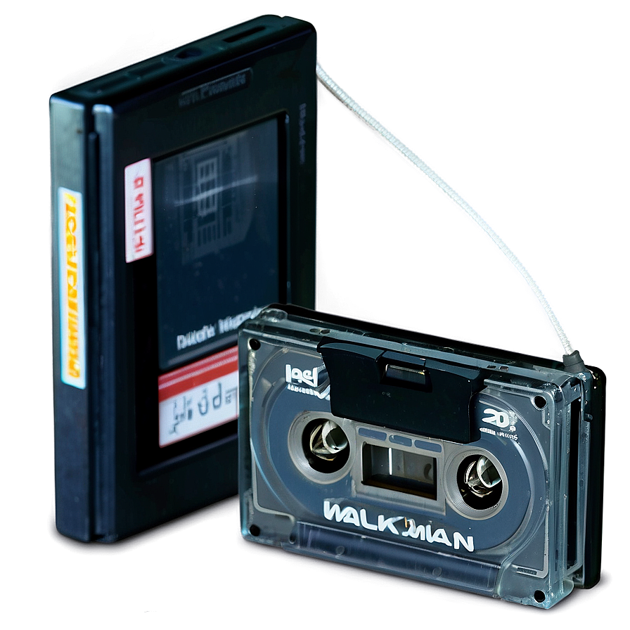 Walkman With Cassette Inserted Png 7 PNG image