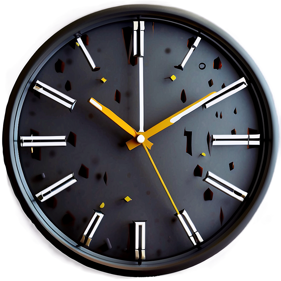 Wall Clock Clipart Png 06262024 PNG image