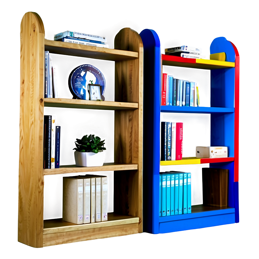 Wall Mounted Bookshelf Png 7 PNG image